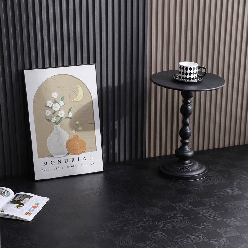 Black Oak Square Laminate Flooring