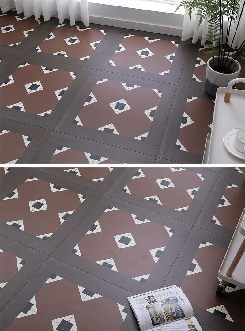 Vintage Patterned Laminate Flooring